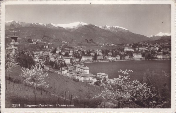Lugano-Paradiso Panorama