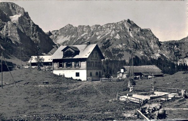 Cafe Ritz - Restaurant,  Gerschnialp, Engelberg Vorderseite