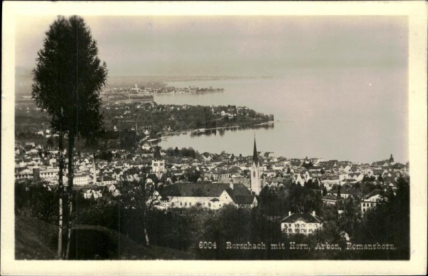 Rorschach mit Horn, Arbon, Romanshorn Vorderseite