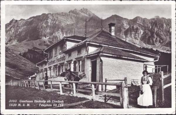 Urnäsch, Hochalp Vorderseite
