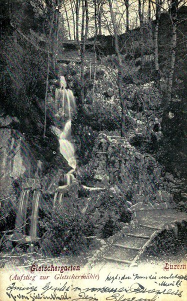 Gletschergarten Luzern Vorderseite