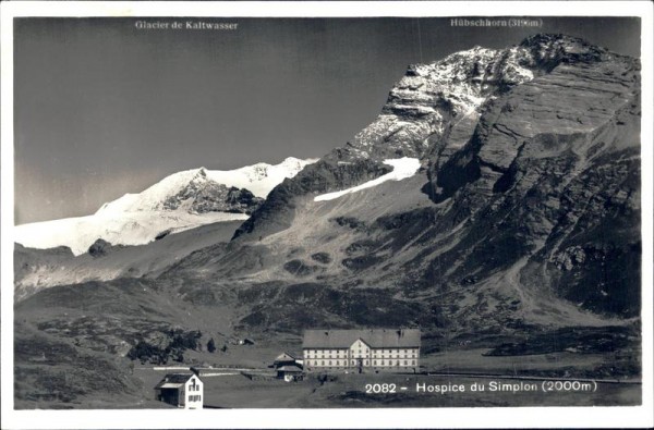 Hospice du Simplon, Simplon Vorderseite