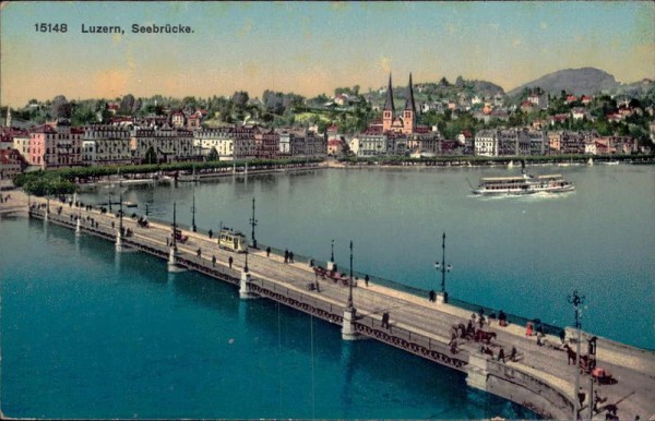 Seebrücke (Luzern) Vorderseite