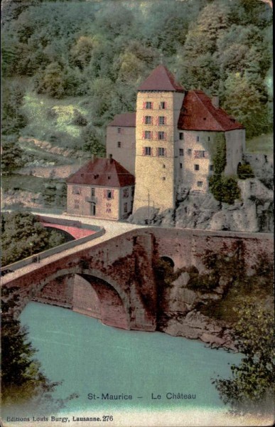 Schloss Saint-Maurice Vorderseite