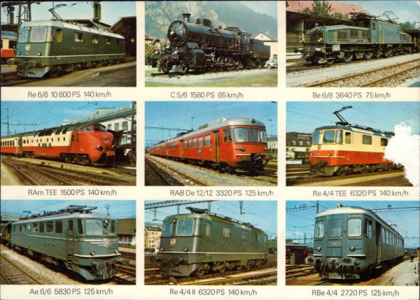 Schweizer Lokomotiven