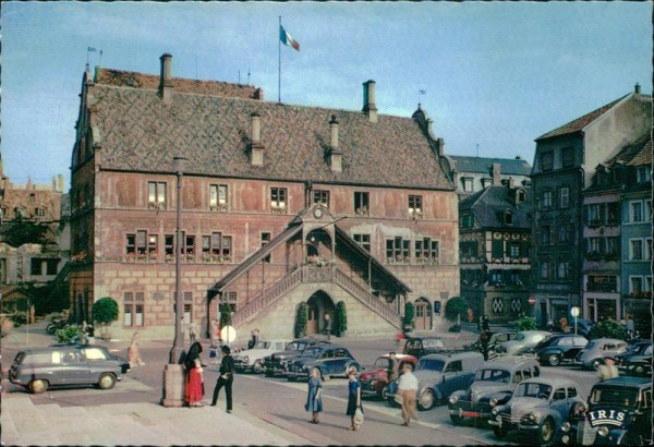 L'Alsace Pittoresque,Mulhouse (haut-Rhin), L'Hotel de Ville Vorderseite
