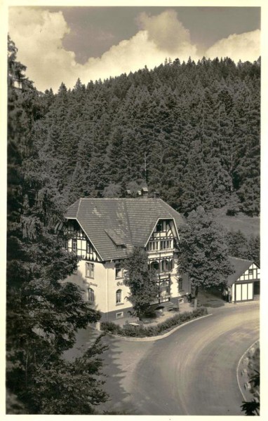 Bonndorf, Gasthof und Pension Steinasäge Vorderseite