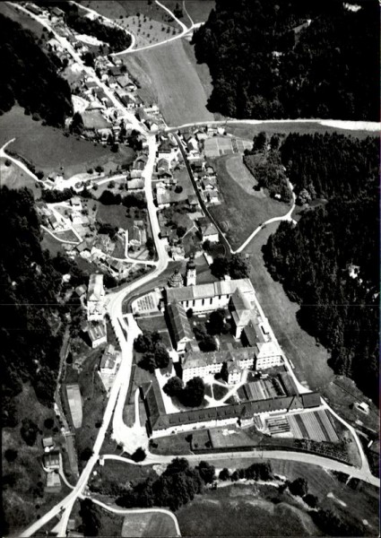 Fischingen, Flugaufnahme Vorderseite