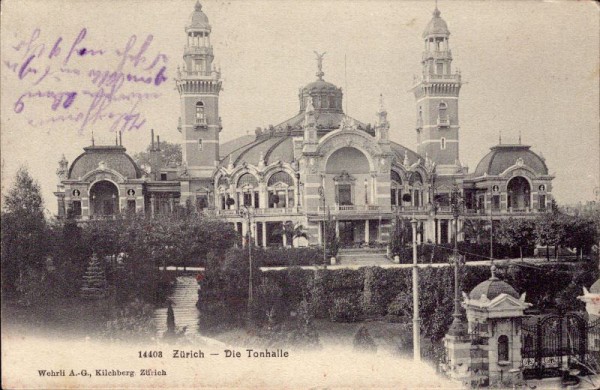 Zürich, die Tonhalle