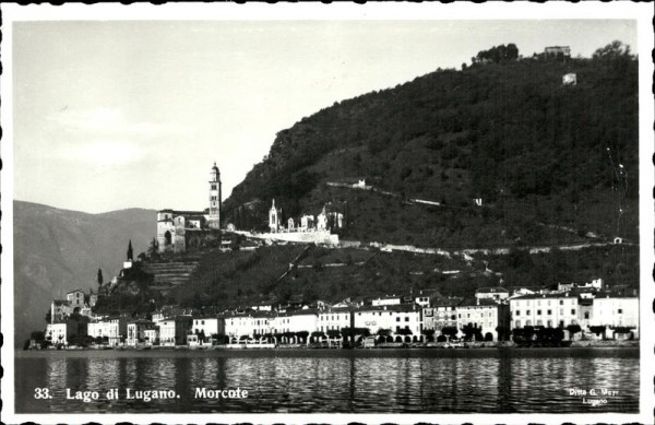 Lago di Lugano, Morcote Vorderseite