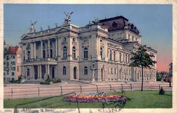 Zürich, Stadttheater Vorderseite