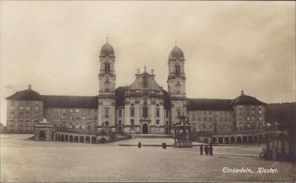 Einsiedeln, Kloster Vorderseite