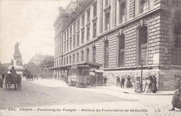 Paris Faubourg du Temple