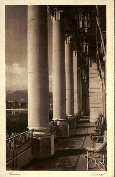 Luzern, Kursaal Vorderseite