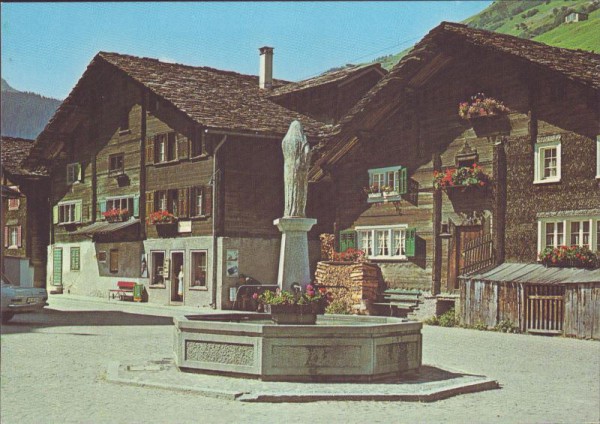 Vals, Dorfplatz