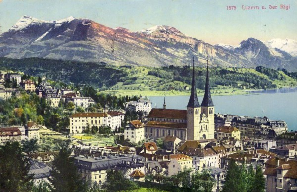 Luzern und die Rigi