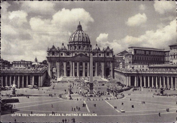 Città del Vaticano - Piazza S. Pietro e Basilica