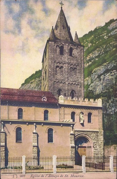 St. Maurice, Eglise Vorderseite