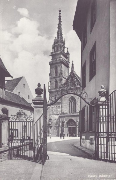 Basel. Münster Vorderseite