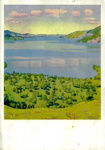 Thunersee, Ferdinand Hodler Vorderseite