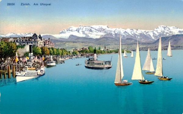 Zürich, Am Utoquai Vorderseite