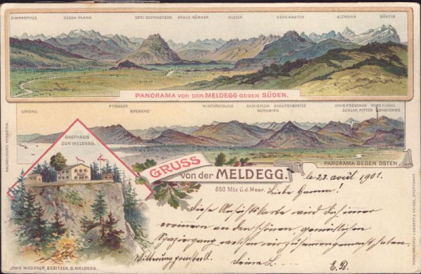 Gruss von der Meldegg, Walzenhausen