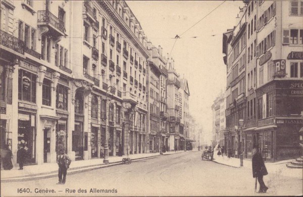 Genève - Rue des Allemands
