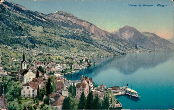 Weggis - Vierwaldstättersee Vorderseite