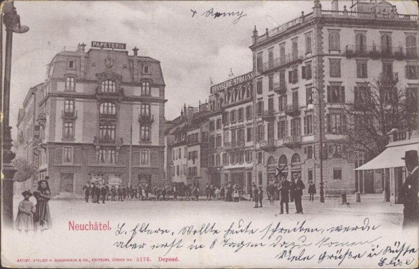 Neuchâtel Vorderseite