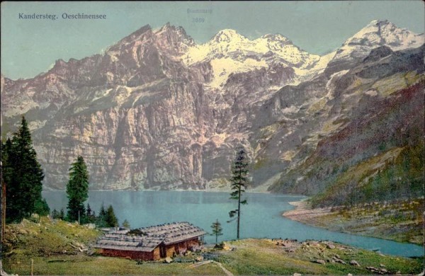 Kandersteg - Oeschinensee Vorderseite