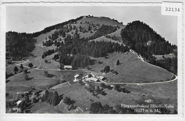 Fliegeraufnahme Hörnli Kulm Flugaufnahme