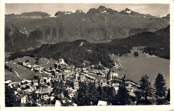 St. Moritz-Dorf Vorderseite