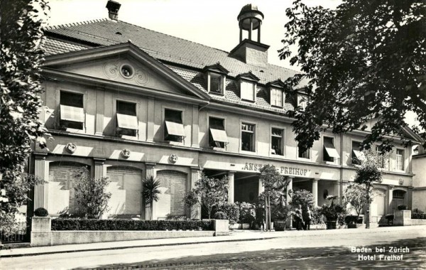Baden, Hotel Freihof Vorderseite