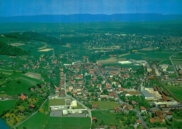Oberburg BE - Flugaufnahmen Vorderseite