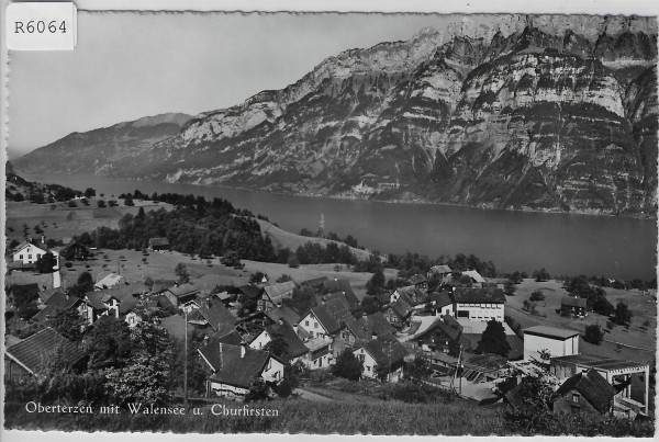 Oberterzen mit Walensee u. Churfirsten