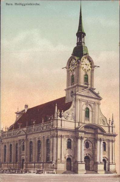 Heiliggeistkirche, Bern Vorderseite