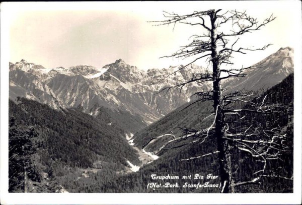 Schweizerischer Nationalpark Vorderseite