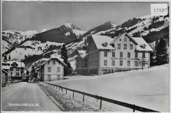 Melchtal - Töchter-Institut St. Philomena im Winter