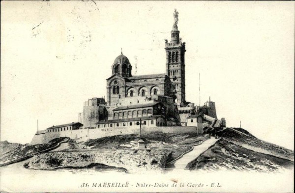 Notre-Dame de la Garde (Marseille) Vorderseite
