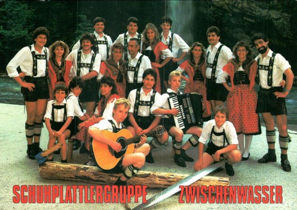 Schuhplattlergruppe Zwischenwasser, Rankweil/Brederis Vorderseite