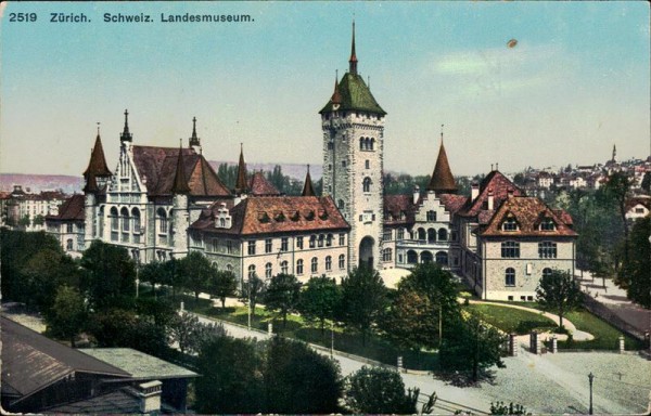 Zürich - Landesmuseum Vorderseite