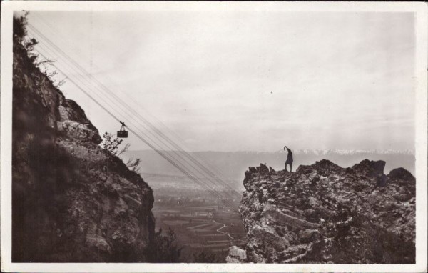 Le Salève - Le Téléférique et l'Alguille