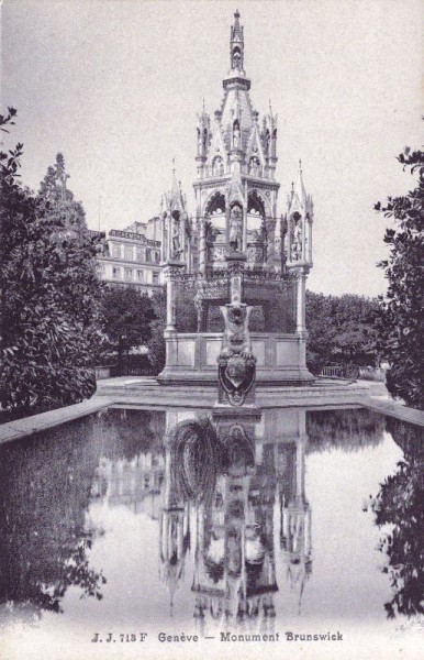 Genève - Monument Brunswick