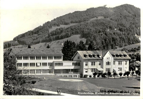 Wattwil, Krankenhaus Vorderseite
