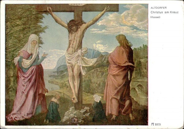 Altdorfer - Christus am Kreuz (Kassel) Vorderseite