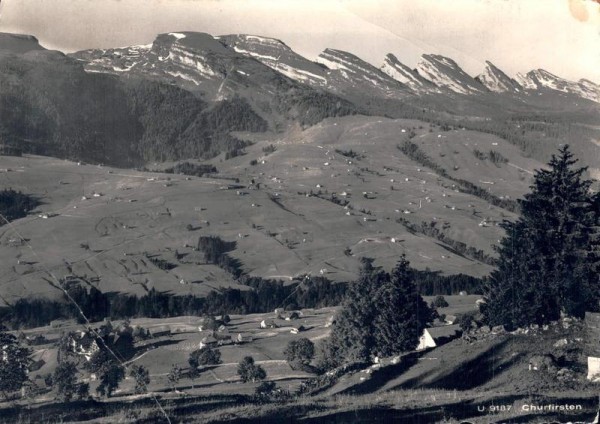 Churfirsten Vorderseite