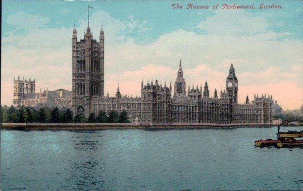 London, House of Paliament Vorderseite
