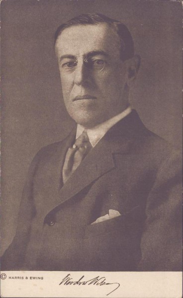 Woodrow Wilson Vorderseite