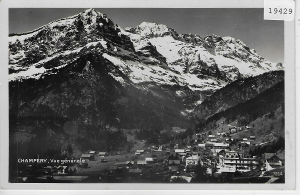 Champery - vue generale