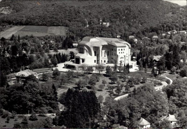 Goetheanum Dornach, Flugaufnahme Vorderseite